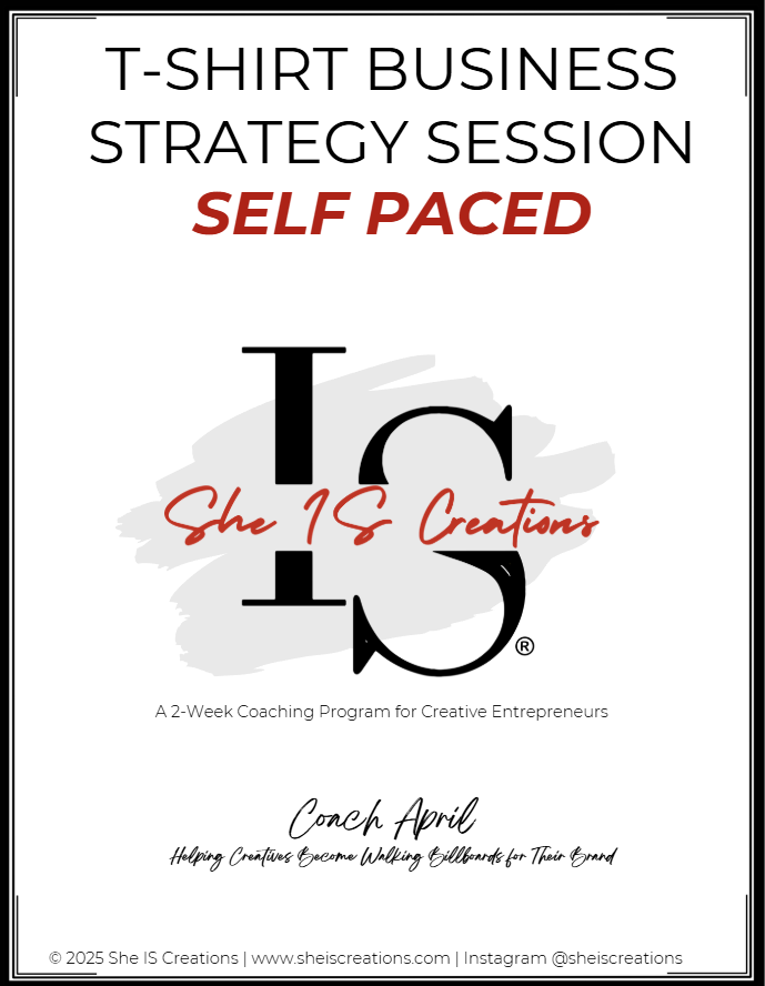 T-Shirt Business Strategy Session (Self-Paced Edition)